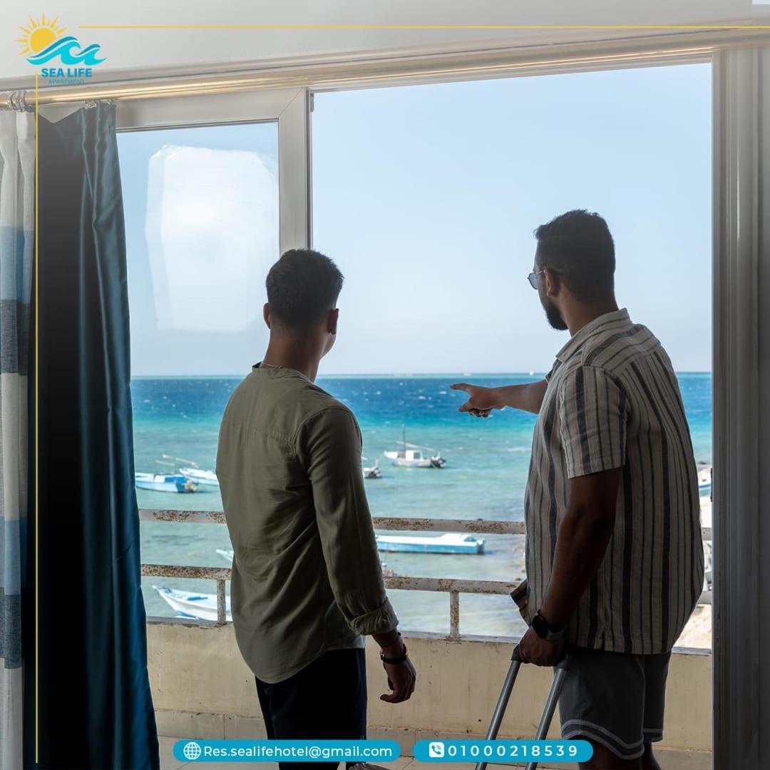 Red Sea Apartment Hotel フルガダ エクステリア 写真