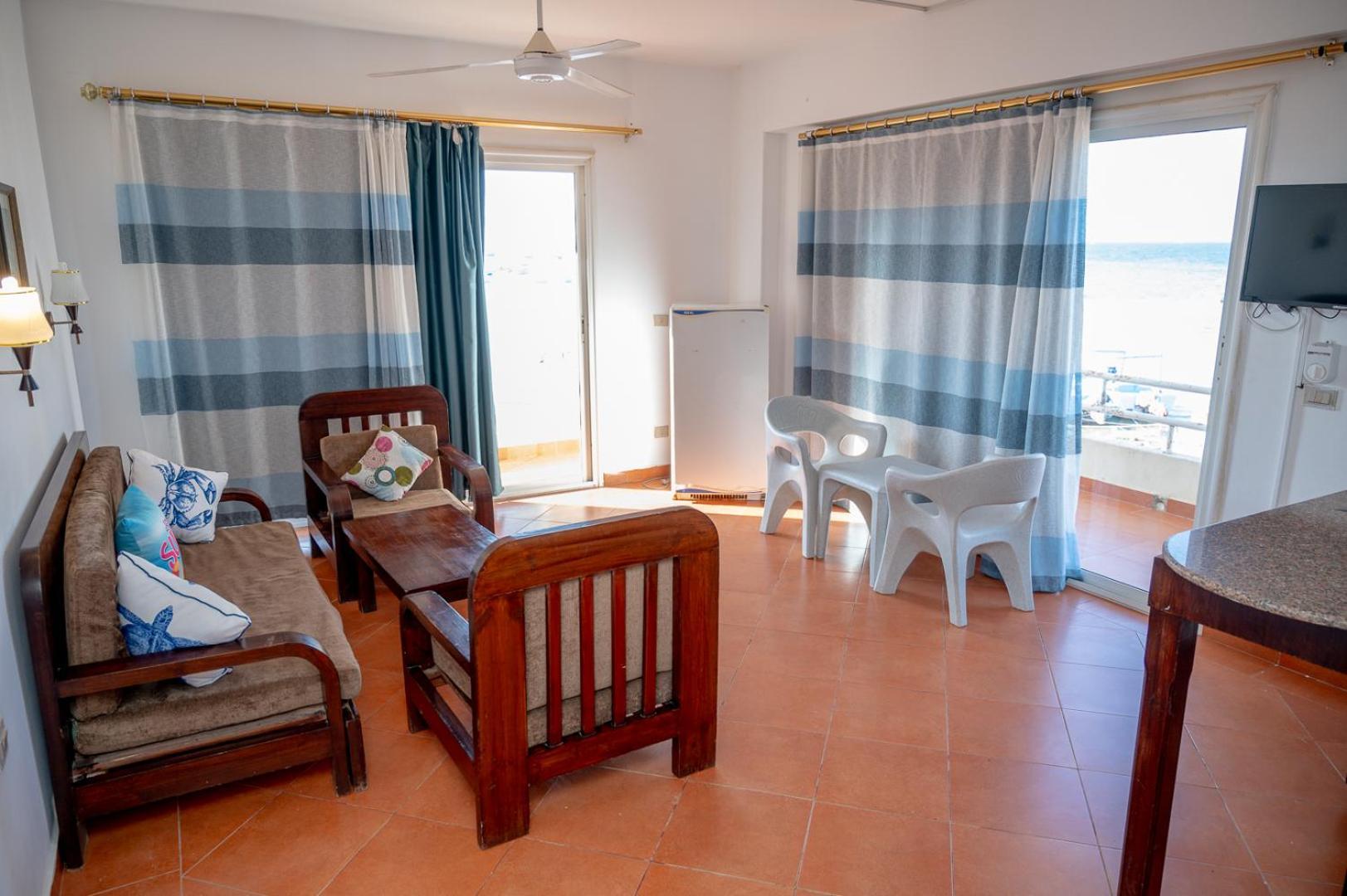 Red Sea Apartment Hotel フルガダ エクステリア 写真