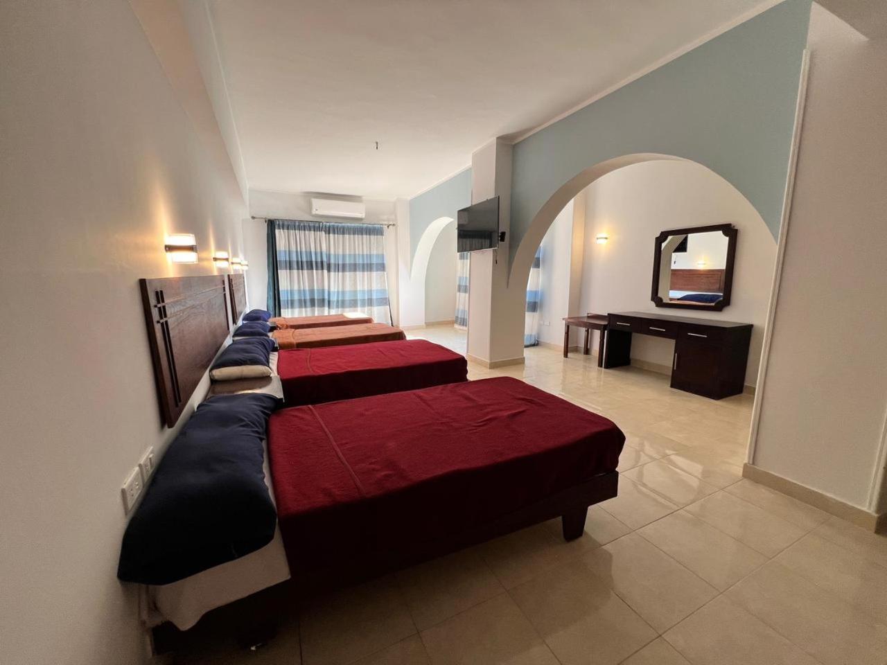Red Sea Apartment Hotel フルガダ エクステリア 写真