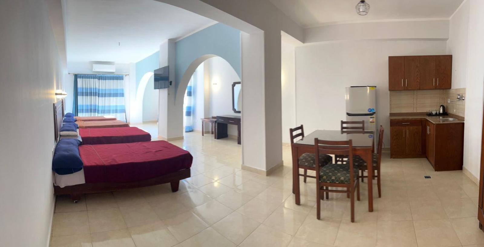 Red Sea Apartment Hotel フルガダ エクステリア 写真