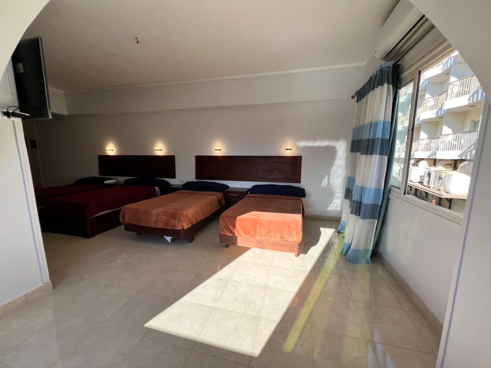Red Sea Apartment Hotel フルガダ エクステリア 写真