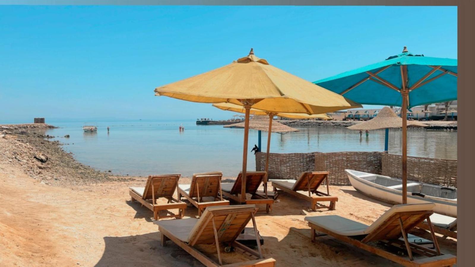 Red Sea Apartment Hotel フルガダ エクステリア 写真